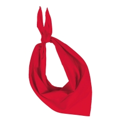 Bandana Rouge Fiesta polycoton personnalisable – K-up