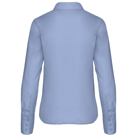 Chemise manches longues sans repassage femme Ciel – Kariban – vue 2