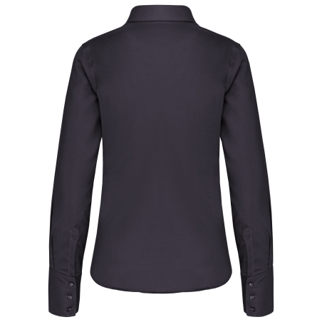 Chemise Femme Sans Repassage Manches Longues Gris Kariban – vue 2
