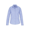 Chemise Popeline Manches Longues Femme Ciel – Kariban