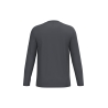 T-shirt manches longues gris unisexe iDeal Basic Brand 185 g/m² – vue 2
