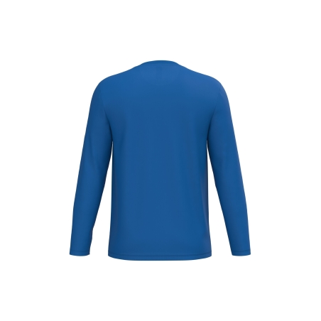 T-shirt manches longues Bleu Royal unisexe iDeal Basic Brand 185 g/m² – vue 2