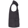 Bodywarmer matelassé gris homme WK. Designed To Work – vue 3