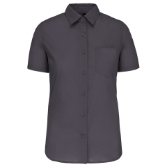 Chemise popeline manches courtes femme Zinc Kariban