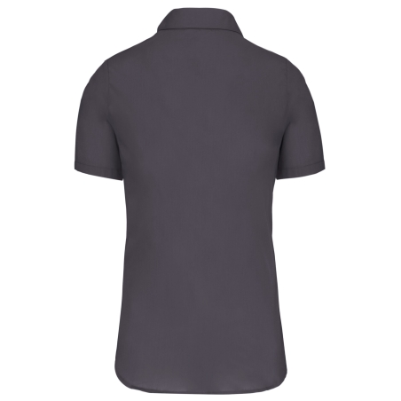 Chemise popeline manches courtes femme Zinc Kariban – vue 2