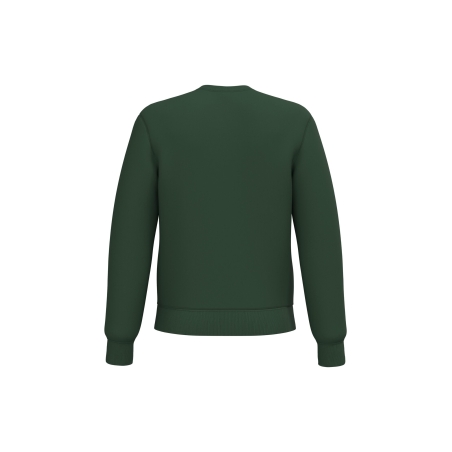 Sweat-shirt col rond vert unisexe iDeal Basic Brand – vue 2