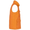 Bodywarmer matelassé homme Orange WK. Designed To Work – vue 3
