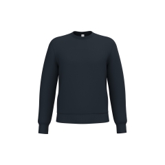 Sweat-shirt col rond Marine unisexe iDeal Basic Brand