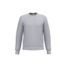 Sweat-shirt col rond unisexe Gris iDeal Basic Brand