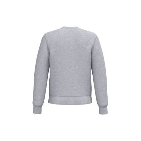 Sweat-shirt col rond unisexe Gris iDeal Basic Brand – vue 2