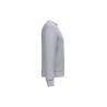 Sweat-shirt col rond unisexe Gris iDeal Basic Brand – vue 3