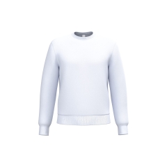Sweat-shirt col rond unisexe Blanc iDeal Basic Brand