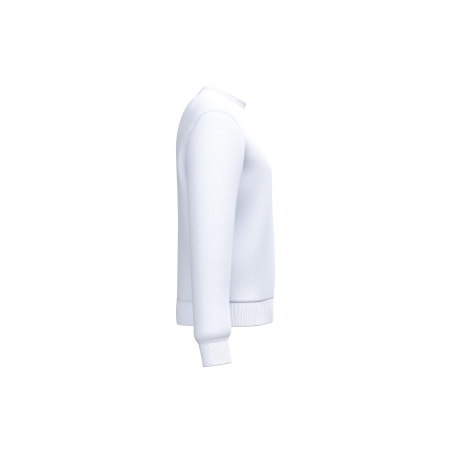 Sweat-shirt col rond unisexe Blanc iDeal Basic Brand – vue 3