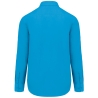 Chemise Popeline Polycoton Entretien Facile Homme Turquoise Kariban – vue 2