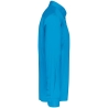 Chemise Popeline Polycoton Entretien Facile Homme Turquoise Kariban – vue 3
