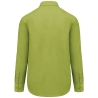 Chemise popeline polycoton entretien facile Kariban Vert lime – vue 2
