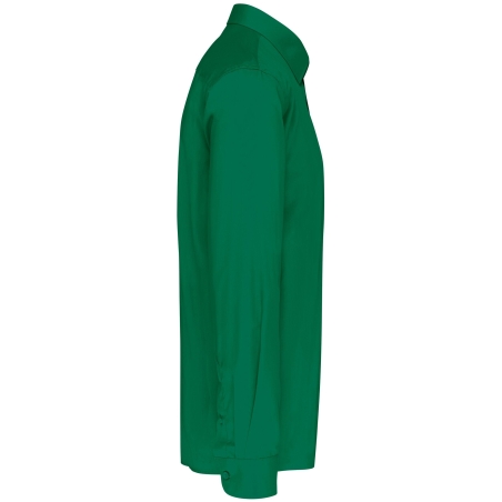 Chemise popeline polycoton vert Kelly Kariban homme – vue 3