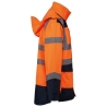Parka de travail 4 en 1 recyclée Orange WK. Designed To Work – vue 3