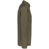 Chemise popeline polycoton entretien facile homme Vert Kariban – vue 3