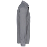 Chemise popeline polycoton entretien facile homme Gris – Kariban – vue 3