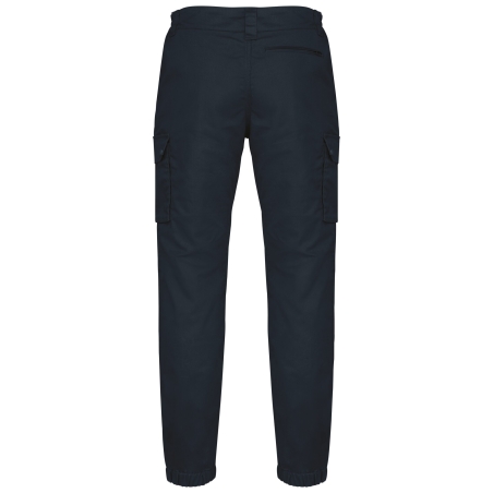 Pantalon cargo unisexe marine WK. Designed To Work – vue 2