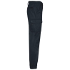 Pantalon cargo unisexe marine WK. Designed To Work – vue 3