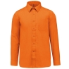 Chemise popeline polycoton entretien facile Kariban Orange