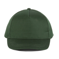 Casquette 5 Panneaux Coton Vert Forest Green – K-up