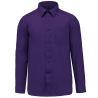Chemise popeline polycoton entretien facile Violet – Kariban