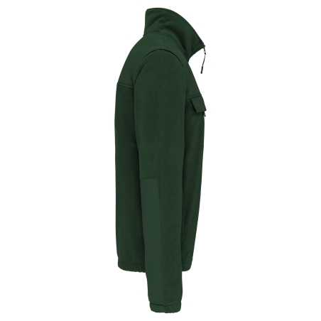 Veste polaire manches amovibles homme Vert Forest Green WK. – vue 3