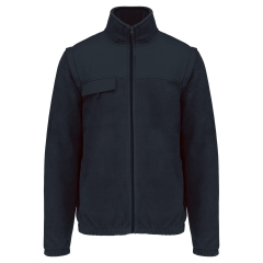 Veste polaire manches amovibles Marine WK. Designed To Work