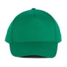 Casquette coton 5 panneaux Vert Kelly K-up – Personnalisable