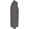 Chemise popeline polycoton entretien facile Kariban Gris – vue 3