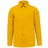 Chemise popeline polycoton entretien facile Kariban Jaune