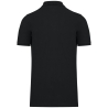 Polo piqué bio 180 g/m² homme Noir – Kariban – vue 2