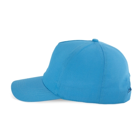 Casquette Coton 5 Panneaux Turquoise K-up | Label Blouse – vue 3