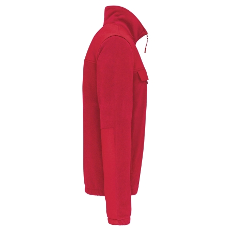 Veste polaire manches amovibles Rouge WK. Designed To Work – vue 3