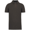 Polo piqué bio 180 g/m² Kariban homme – Gris anthracite