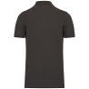 Polo piqué bio 180 g/m² Kariban homme – Gris anthracite – vue 2