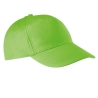Casquette 5 panneaux coton vert lime K-up – One Size – vue 2