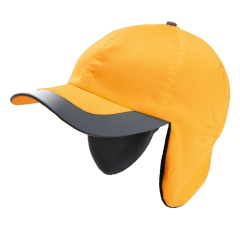 Casquette Hiver Fluorescente 6 Panneaux Orange WK. Designed To Work