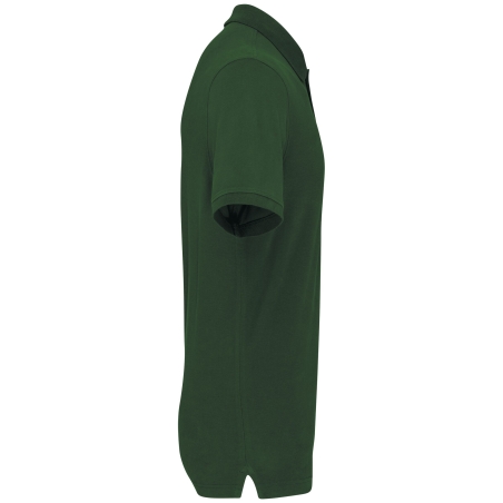Polo piqué Bio 180 g/m² homme Vert Forest Green Kariban – vue 3