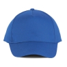 Casquette Coton 5 Panneaux Bleue Personnalisée K-up