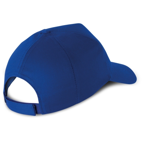 Casquette Coton 5 Panneaux Bleue Personnalisée K-up – vue 2