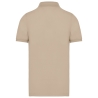 Polo piqué Bio 180 homme Beige – Kariban – vue 2