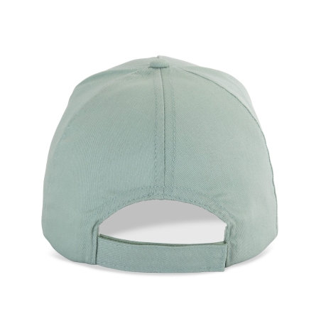 Casquette 5 panneaux coton Vert Sage K-up – Personnalisable – vue 2
