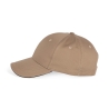 Casquette 6 panneaux sandwich contrasté Marron WK. Designed To Work – vue 3