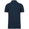 Polo Piqué Bio 180 Homme Marine Kariban – Personnalisé – vue 2