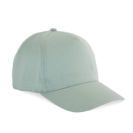 Casquette 5 panneaux coton Vert Sage K-up – Personnalisable – vue 4