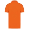 Polo piqué Bio 180 homme Kariban – Orange – vue 2